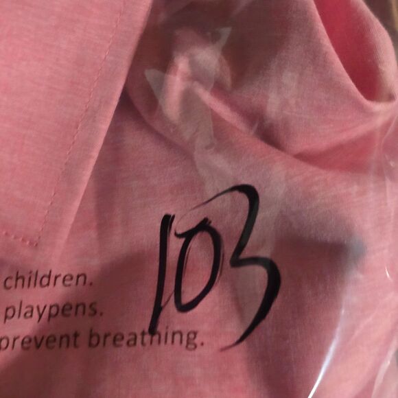 Craft‎ + Flow Button Up Short Sleeves Pink Wash Cuff Sleeves Shirt Size Medium - Picture 14 of 14